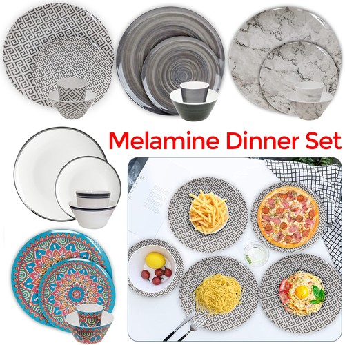 Melamine dinner set 16pc - melamine,