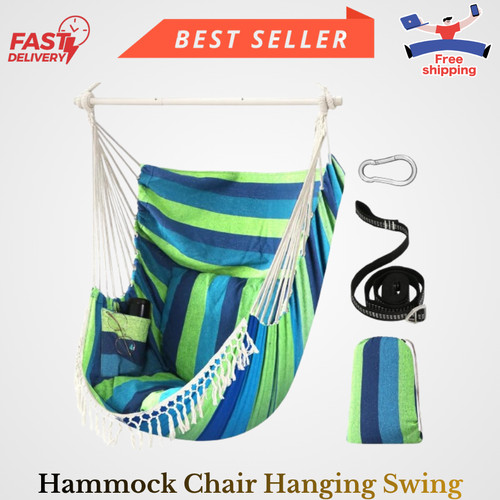 Hammock chair hanging swing - hanging,