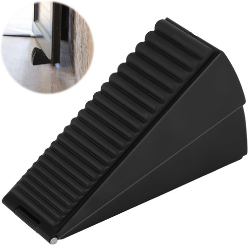 Tall door stop - for, or