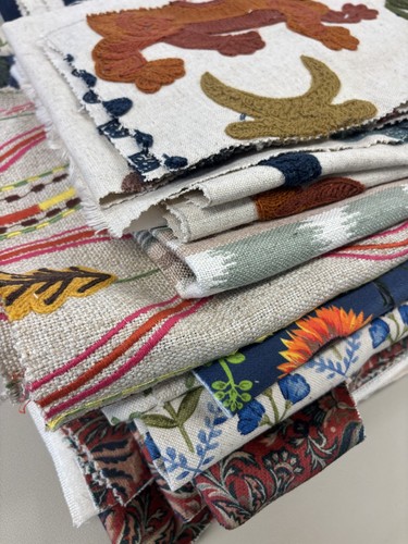 Designer fabric bundle remnant - designer,
