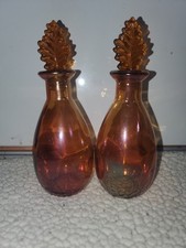 2 Amber/Rose Gold Bottle