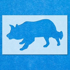 Border Collie Dog Stencil