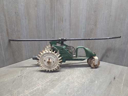 Vintage walking lawn sprinkler - walking,