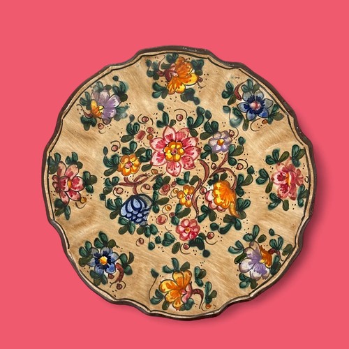 Vintage caff gubbio plate - vintage,