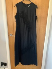 BNWT ZARA Black Embroidered
