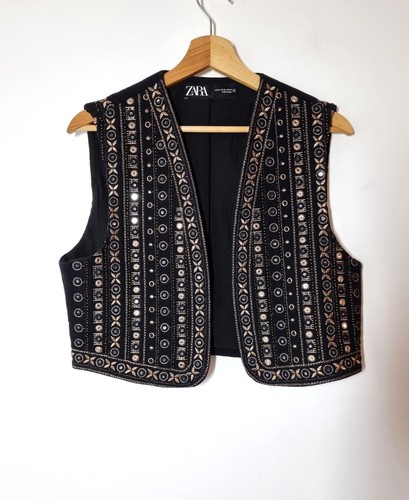 Zara waistcoat size black - size, m