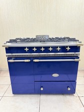 Lacanche VOLNAY 100  BLUE& BRASS ALL GAS Range Cooker With WOK