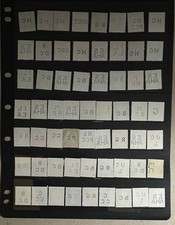 GB Definitive Perfin Stamps x 60 (Lor 1882)