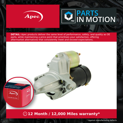 Starter motor fits - motor, civic