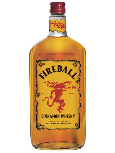 Fireball cinnamon whiskey 70cl - fireball,