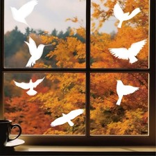 Large Double-Sided White Bird