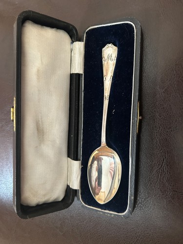 Sterling silver spoon - silver,