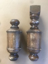 Oak turned furniture legs