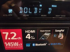 Sony STR-DH750 7.2 1015W 4K MHL 3D Bluetooth aptX HD 4xHDMI AV receiver amp