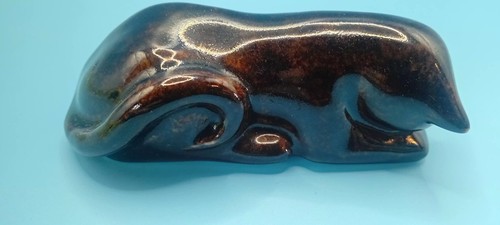 Vintage studio pottery black - vintage,