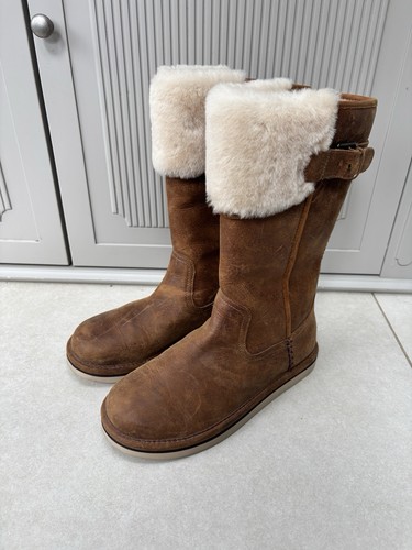 Ugg wilowe bomber - ugg, leather