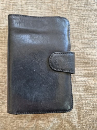 Tula navy soft leather - navy, purse