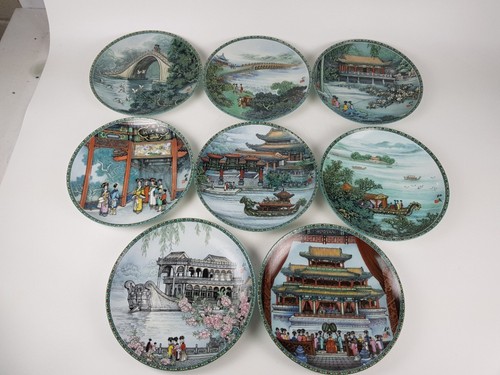 Lot chinese hand painted - lot, hand-painted