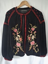 Zara Premium Black Velvet