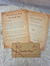 Personalised Christmas Letter From Santa Father Christmas Boys An Girls Xmas Eve