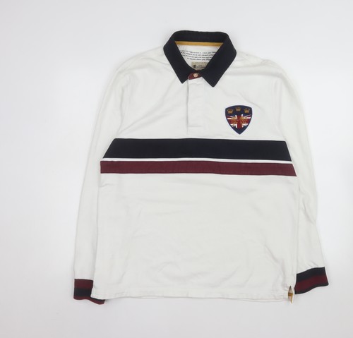 Joules men white rugby long - men's,