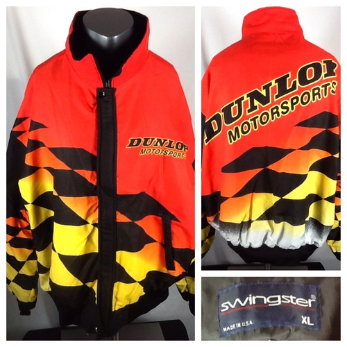Vtg dunlop motorsports jacket - vtg,