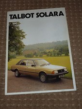 Classic Talbot Solara Car
