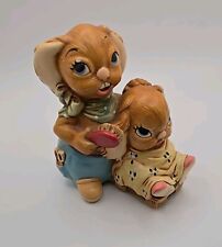 Pendelfin Dandy Rabbit Figurine Hair Stylist Hand Painted Stoneware Rare Vintage