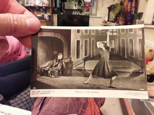 Ballet postcard size - ballet, postcard-size