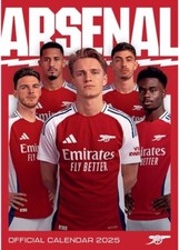 2025 Calendar Arsenal FC Month