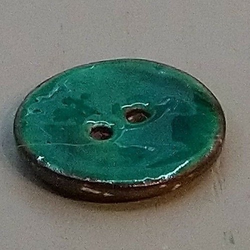 Enamel coconut shell buttons - coconut,