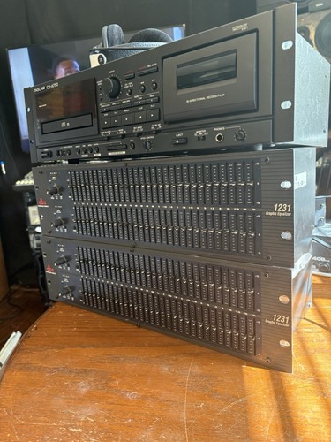 Dbx 1231 graphic equalizer - dbx,