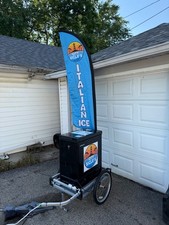 mobile popsicle cart turnkey