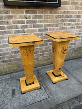 Pair art deco style trumpet - pair,