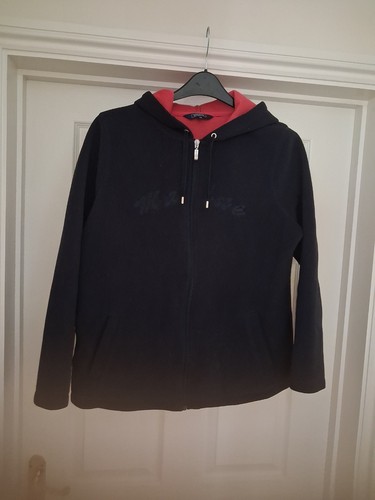 Navy blue fleece maine - size, 18