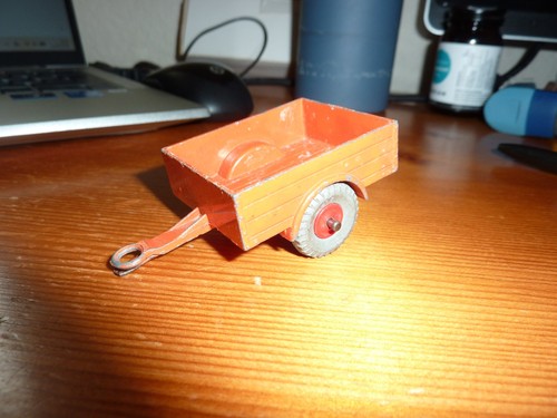 Dinky toys land rover - rover, trailer