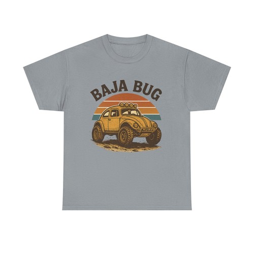 Baja bug unisex cotton - baja, tee