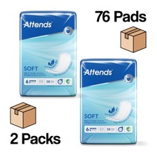 Attends Soft 6 Unisex Discreet