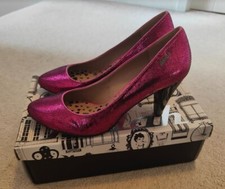 Killah Ladies Fuschia Metallic High Heel Shoes - BRAND NEW