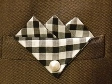 Skinhead Mod Retro pocket hanky hankie for crombies or suits and dresses