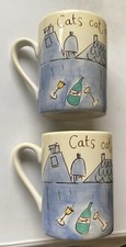 2 x Whittard Of Chelsea Cats