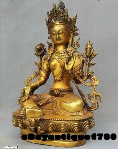 Antique tibet gilt bronze - antique,