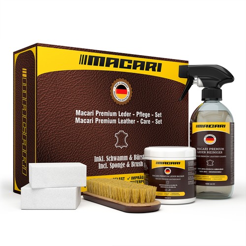 Saver set leather cleaner - leather,