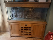 Solid Oak Fish Tank