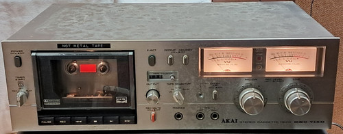 Akai stereo cassette deck - akai,