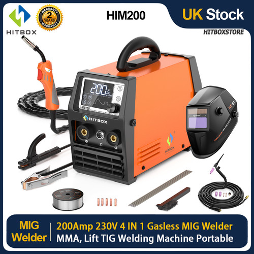 200amp 4in1 gasless mig - mig, welder