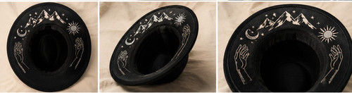 Moon sun gothic witch style - sun,