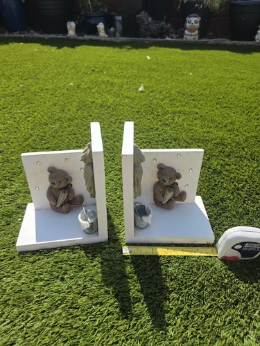 Book ends teddy - book,