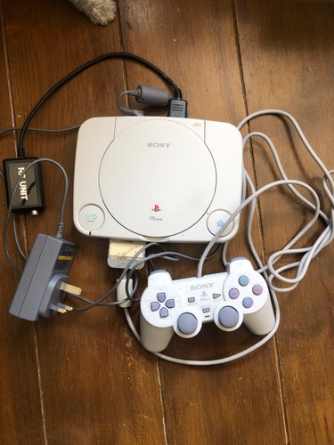 Sony psone white console - psone,