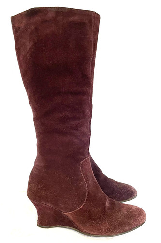 Vintage fiore purple suede - fiore,